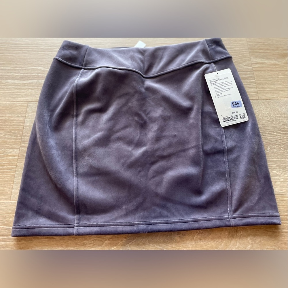 lululemon athletica Lavender Mini Skirt